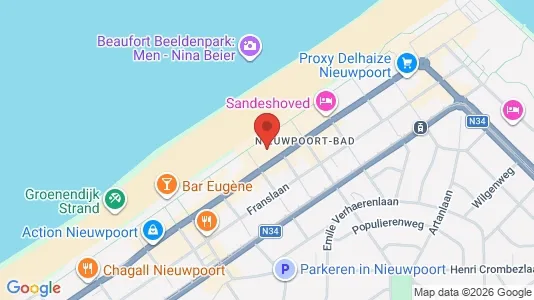Apartments for rent in Nieuwpoort - Photo from Google Street View