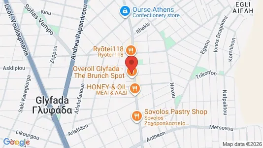 Apartments for rent i Glyfada - kort over placeringen