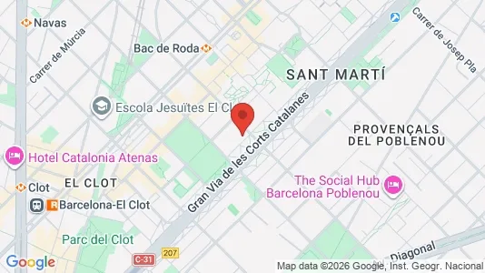 Apartments for rent in Barcelona Sant Martí - Photo from Google Street View