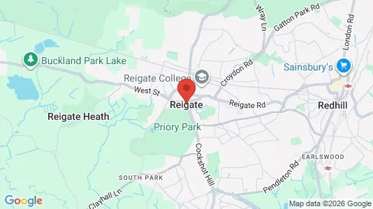 Apartments for rent in Reigate - Surrey - Photo from Google Street View