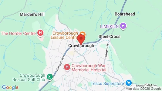 Apartments for rent in Crowborough - East Sussex - Photo from Google Street View
