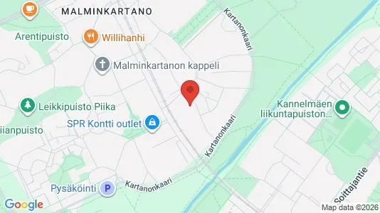 Apartments for rent i Helsinki Läntinen - kort over placeringen