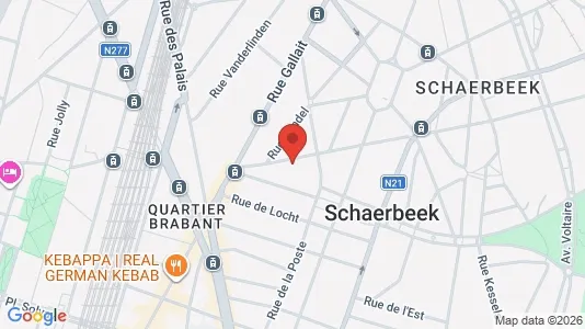 Apartments for rent in Brussels Schaarbeek - Photo from Google Street View