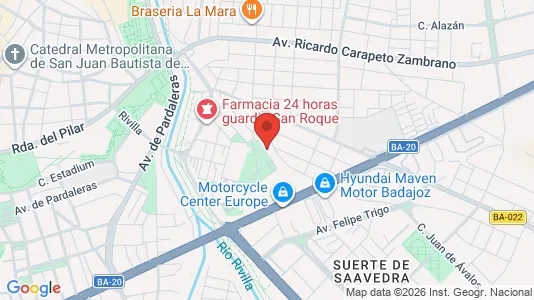 Apartments for rent in Badajoz - Photo from Google Street View