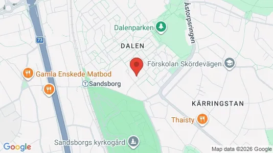 Rooms for rent i Stockholm South - kort over placeringen