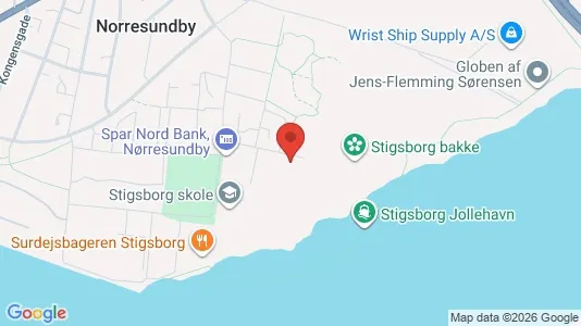 Apartments for rent i Nørresundby - kort over placeringen