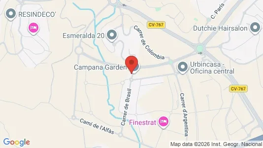 Apartments for rent i Las Rozas de Madrid - kort over placeringen