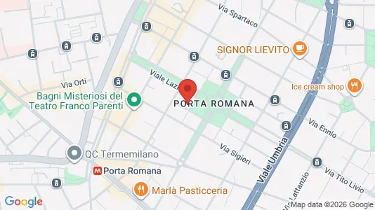 Apartments for rent i Milano Zona 4 - Vittoria, Forlanini - kort over placeringen