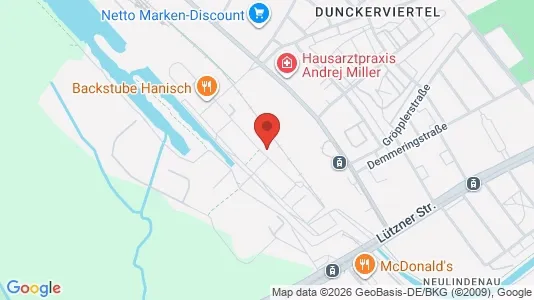 Apartments for rent i Leipzig - kort over placeringen