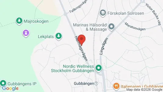 Apartments for rent i Stockholm South - kort over placeringen