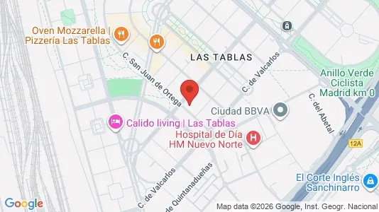 Apartments for rent i El Encinar de los Reyes - kort over placeringen