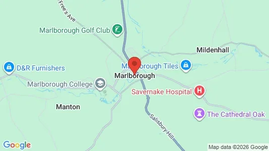 Apartments for rent i Marlborough - Wiltshire - kort over placeringen