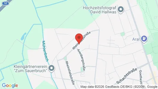 Apartments for rent i Recklinghausen - kort over placeringen