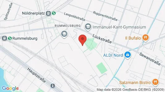 Apartments for rent i Berlin Lichtenberg - kort over placeringen
