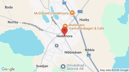 Apartments for rent in Hedemora - Photo from Google Street View