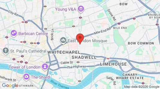 Apartments for rent in London E1 - Photo from Google Street View