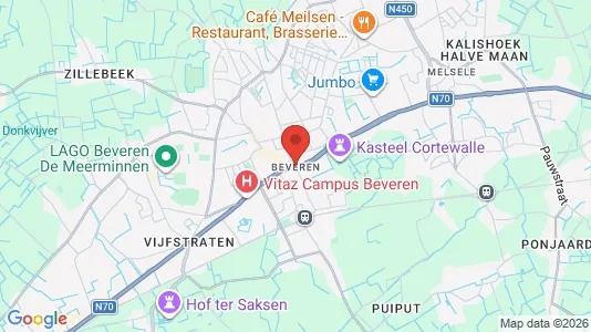 Apartments for rent i Beveren - kort over placeringen