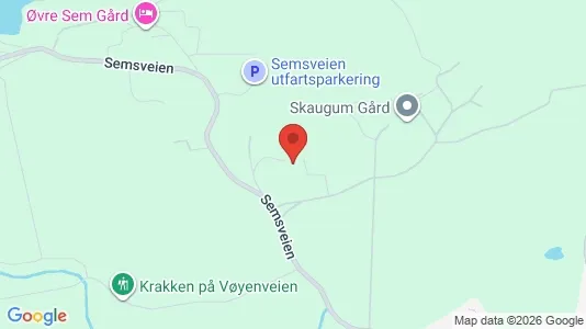 Apartments for rent i Asker - kort over placeringen
