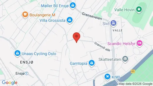 Apartments for rent i Oslo Gamle Oslo - kort over placeringen