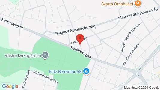 Apartments for rent i Halmstad - kort over placeringen