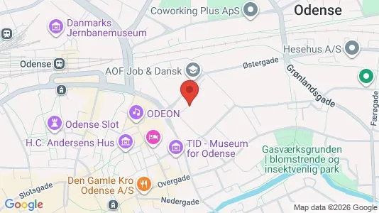 Apartments for rent in Odense C - Photo from Google Street View