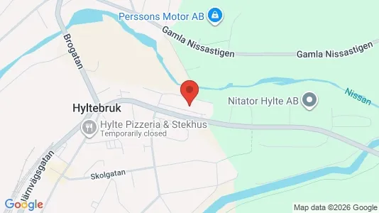Apartments for rent i Hylte - kort over placeringen