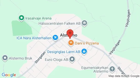 Apartments for rent i Uppvidinge - kort over placeringen