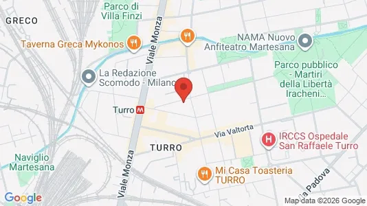 Rooms for rent i Milano Zona 2 - Stazione Centrale, Gorla, Turro, Greco, Crescenzago - kort over placeringen