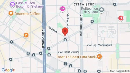 Rooms for rent i Milano Zona 3 - Porta Venezia, Città Studi, Lambrate - kort over placeringen