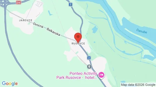 Apartments for rent in Bratislava Rusovce - Photo from Google Street View