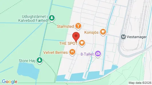 Apartments for rent i Copenhagen S - kort over placeringen