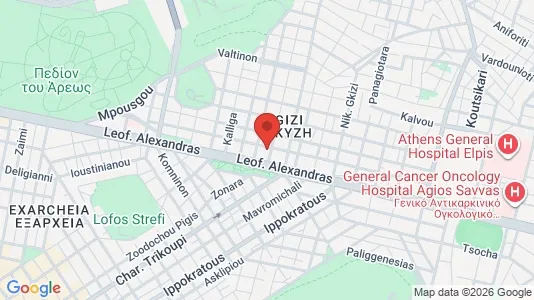 Apartments for rent in Athens Ampelokipoi - Photo from Google Street View