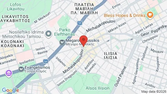Apartments for rent i Athens Ampelokipoi - kort over placeringen