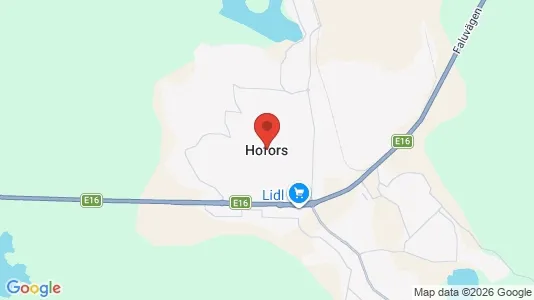 Apartments for rent i Hofors - kort over placeringen