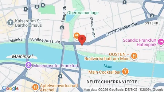 Apartments for rent in Frankfurt - Photo from Google Street View