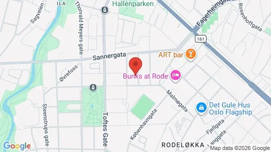 Apartments for rent i Oslo Grünerløkka - kort over placeringen