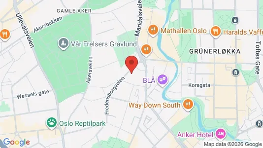 Apartments for rent i Oslo St. Hanshaugen - kort over placeringen