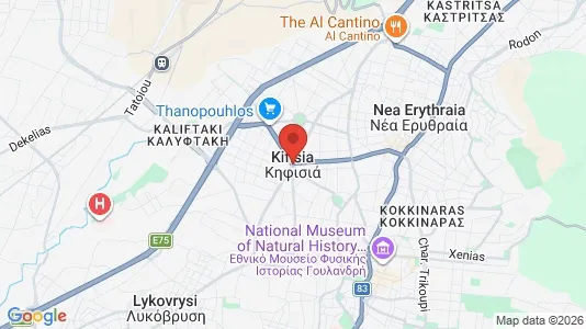 Houses for rent i Kifisia - kort over placeringen