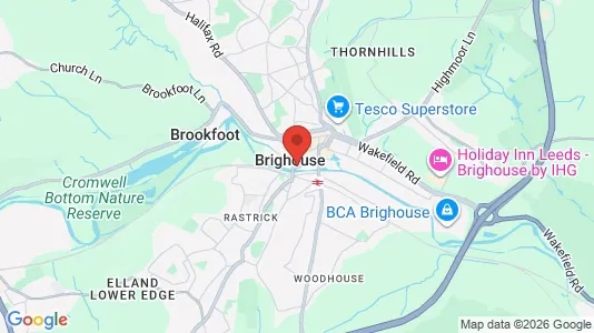 Apartments for rent in Brighouse - West Yorkshire - Photo from Google Street View