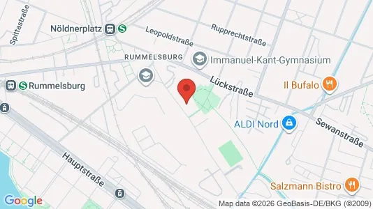 Apartments for rent i Berlin Lichtenberg - kort over placeringen
