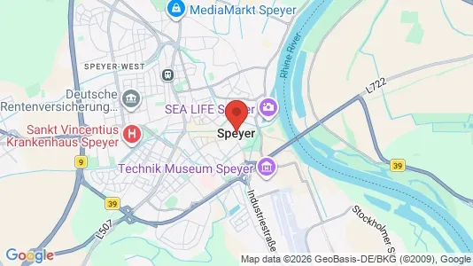 Apartments for rent in Speyer - Photo from Google Street View