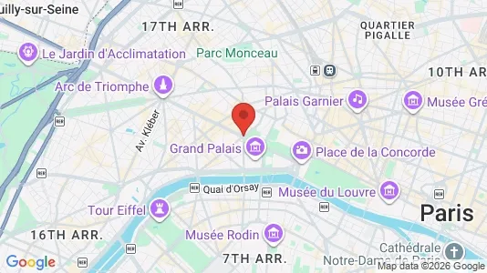 Apartments for rent in Paris 8ème arrondissement - Photo from Google Street View