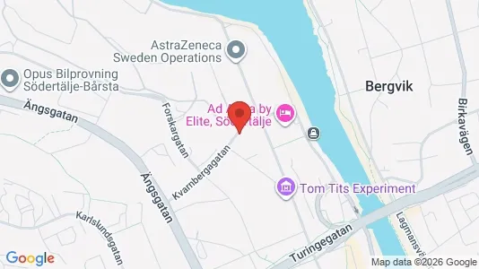 Apartments for rent i Södertälje - kort over placeringen