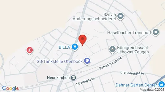 Apartments for rent i Grafenbach-Sankt Valentin - kort over placeringen