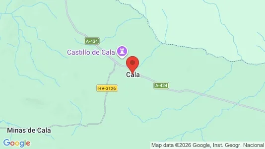 Houses for rent i Cala - kort over placeringen