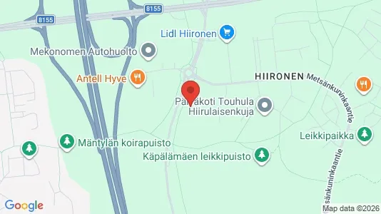 Apartments for rent i Oulu - kort over placeringen