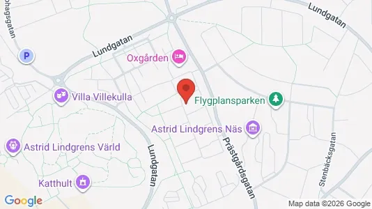 Apartments for rent i Vimmerby - kort over placeringen