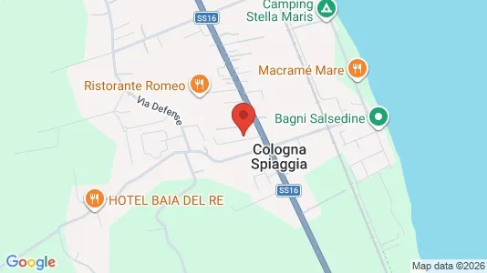 Apartments for rent i Roseto degli Abruzzi - kort over placeringen