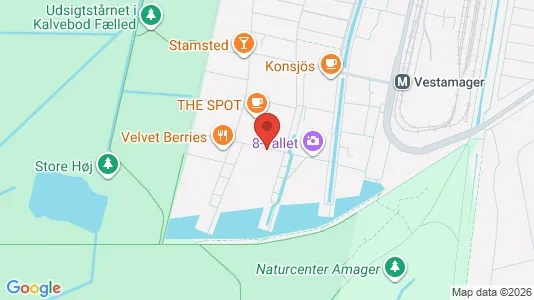 Apartments for rent i Copenhagen S - kort over placeringen