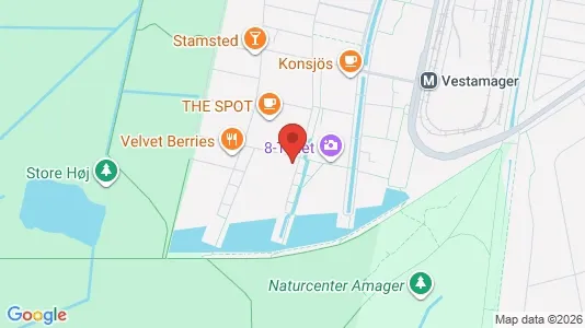 Apartments for rent i Copenhagen S - kort over placeringen
